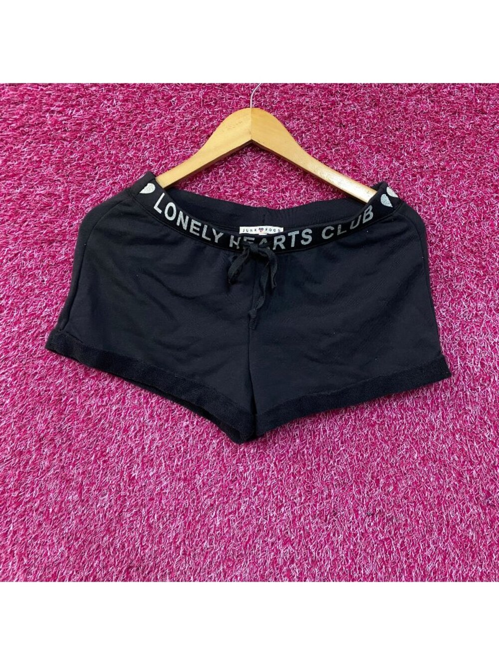 Junk Food Lonely Hearts Club Vintage Style Shorts Small